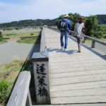 ギネス認定　世界一長い木造橋　島田　蓬莱橋